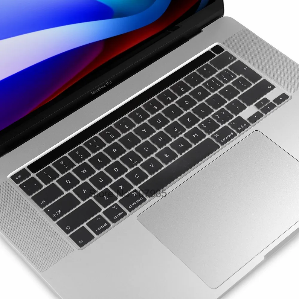 Для MacBook Pro, 16 дюймов,, евро, США, JP Версия Touch ID, A2141 A 2141, чехол для клавиатуры из ТПУ для ноутбука, Пылезащитная защитная пленка
