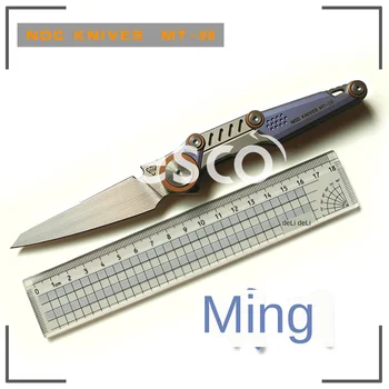 

Titanium alloy M390 outdoor folding knife camping life-saving fishing