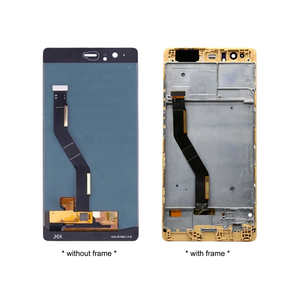 Для huawei P9 ЖК-дисплей кодирующий преобразователь сенсорного экрана в сборе EVA L09 L19 для huawei P9 Plus ЖК-дисплей с рамкой VIE L09 AL10 L29 экран