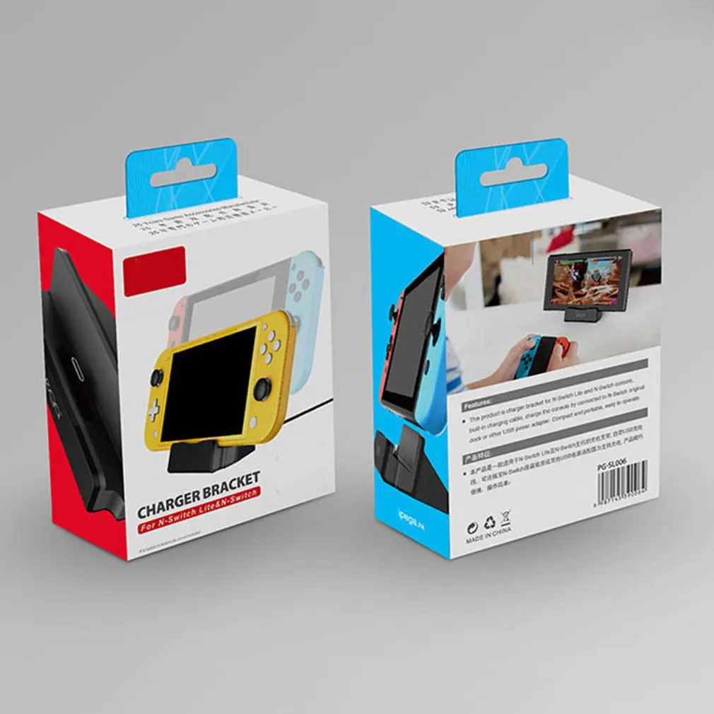 PG-SL006 для rend Switch Lite зарядный кронштейн для n-переключателя зарядное устройство База кронштейн мини зарядное устройство аксессуары для игр