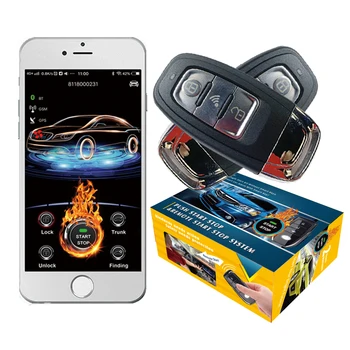 

cardot best 2g gps gsm Smart Pke Keyless Entry Remote Starter engine Start Stop Car Alarm