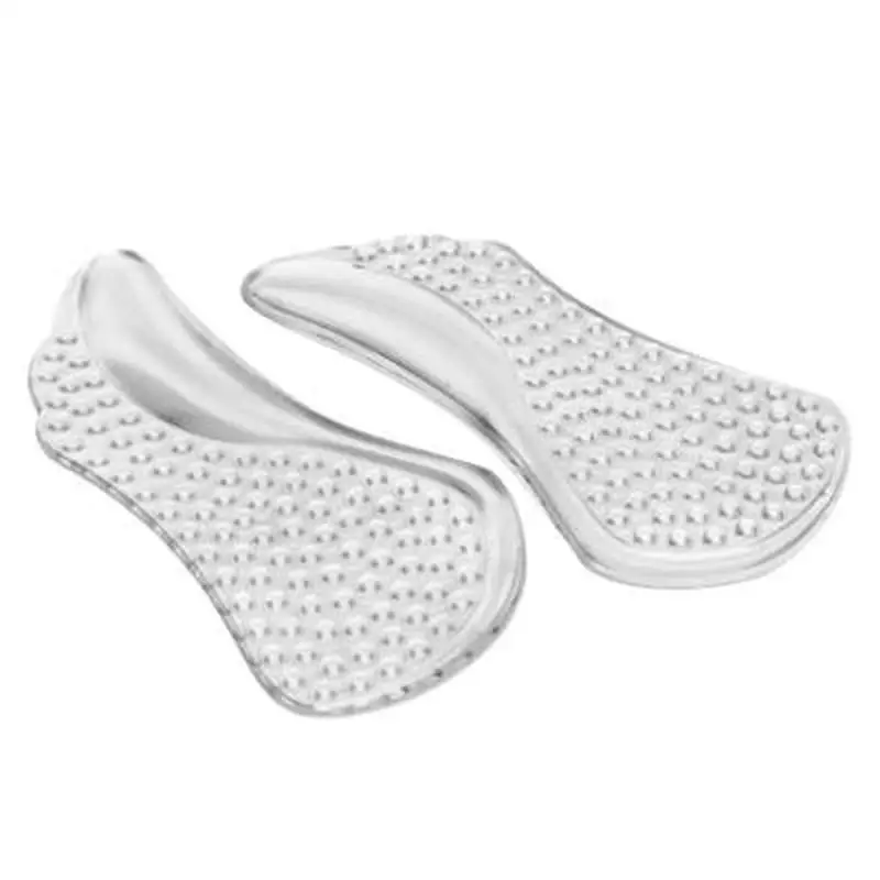1 Pair Silicone Insoles for Women Shoes Orthotic Arch Support Gel Pads Non-slip Pain Relief Flat Feet Shoes Insoles