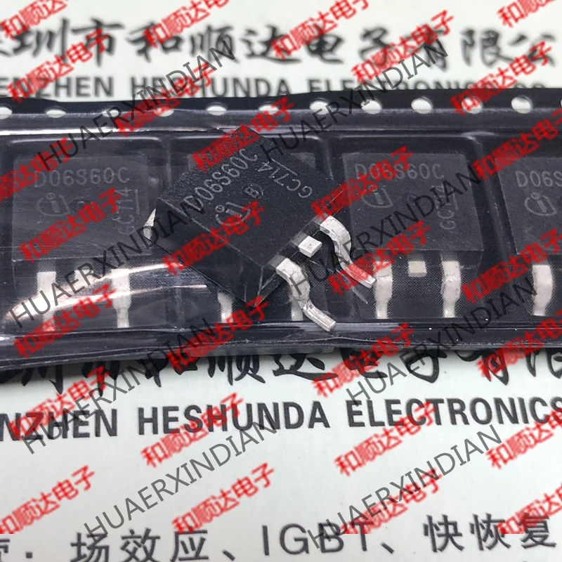 5 шт., новые оригинальные кнопки D06S60C-263 600V 6A на