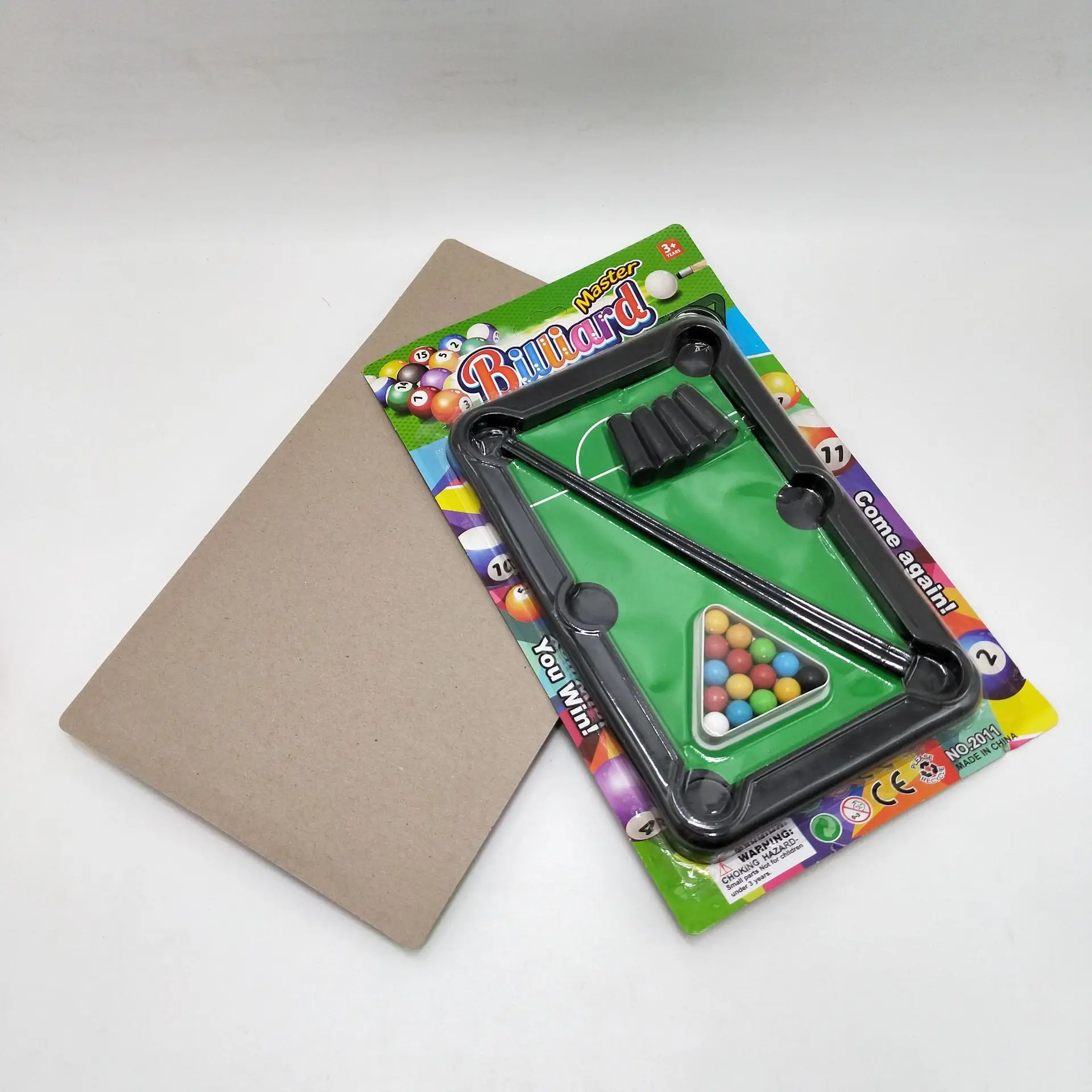 [] Два юаня детская игрушка поставка товаров блистер карты набор Бильярд комбинация 2 юаней бильярдная игрушка