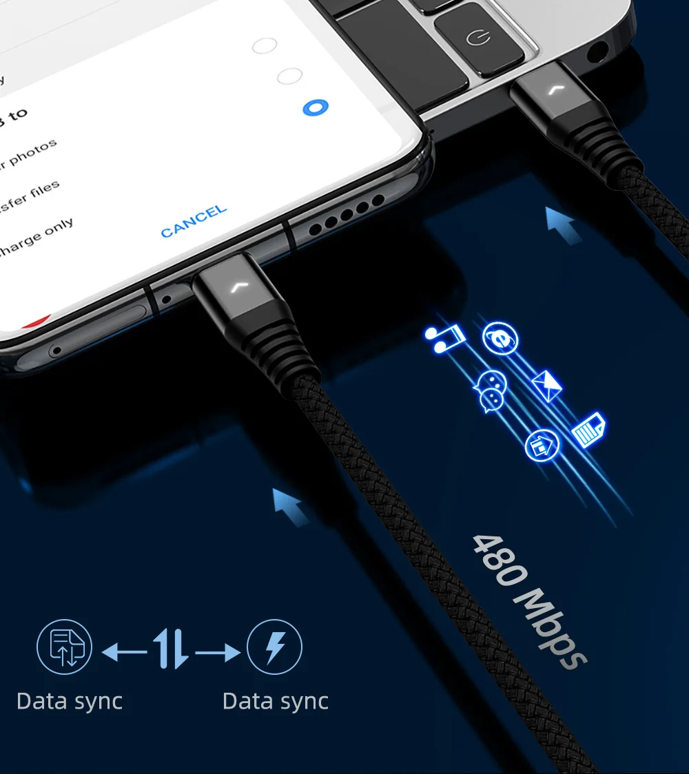 60W Type C To USB Type C Cable PD Fast Charging Data Wire For Samsung S20 Xiaomi QC4.0 Macbook Pro 60W Type C To USB Type C Cable PD Fast Charging Data Wire For Samsung S20 Xiaomi QC4.0 Macbook Pro