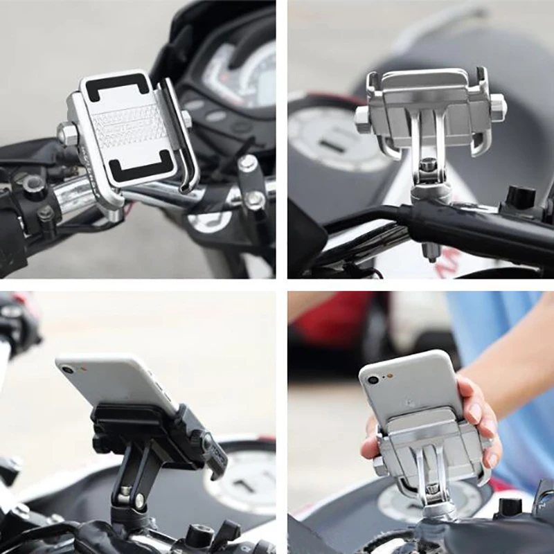 Универсальный держатель мобильного телефона MOTOWOLF с поворотом на 360 градусов для