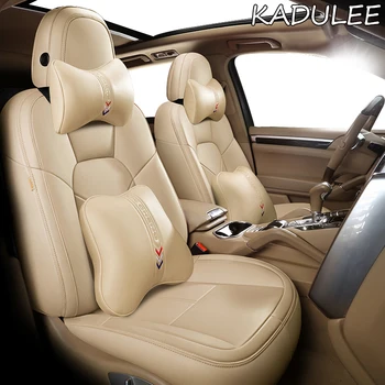 

KADULEE Custom real leather car seat cover for Infiniti FX EX JX G M series QX50 QX56 QX80 Q70L QX60 Q50 ESQ QX30 car-styling