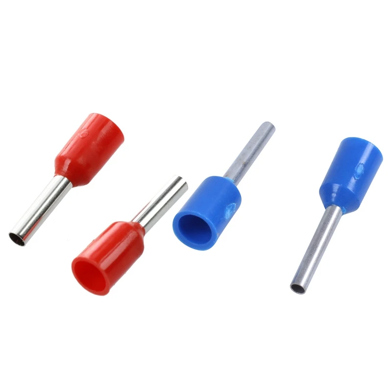 

2000 Pcs Insulated Pin Terminal :1000 Pcs Red PVC Sleeve Connector for 19 AWG with 1000Pcs Wire Copper Crimp Connector for 18 AW