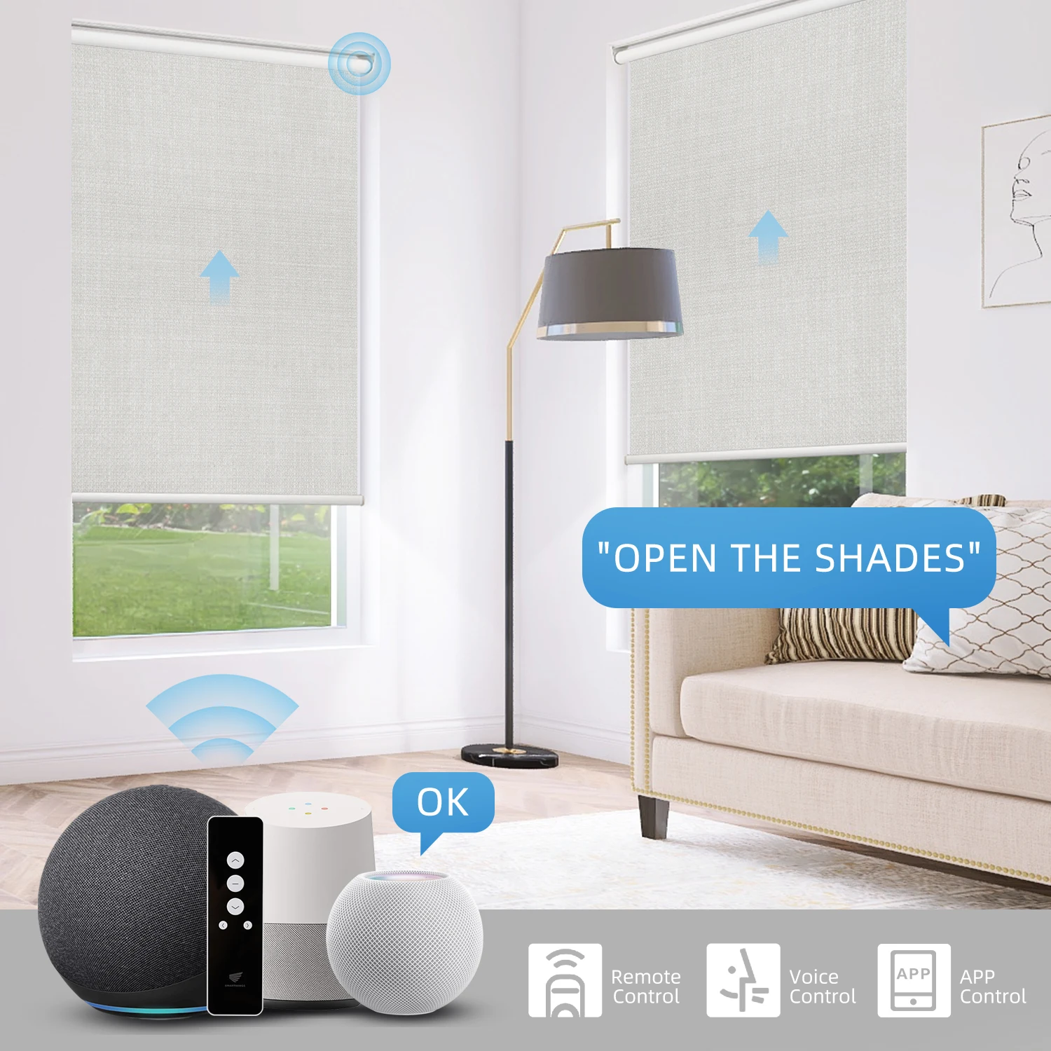 Motorized Roller Shades Smart Blinds for Zigbee Nerd Eye Technical Services