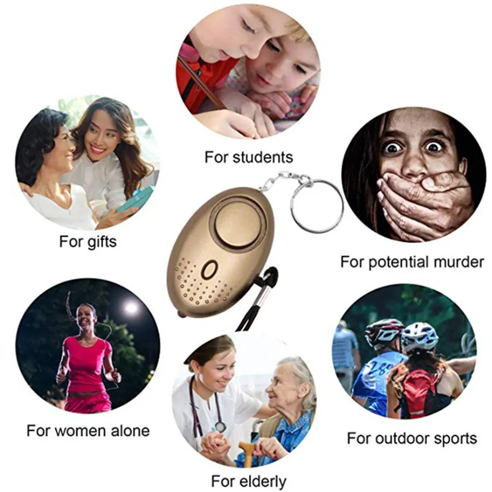 

Personal Anti-Wolf Alarm Anti-Theft Security Personal Alarm Anti-Wolf Alarm Woman Rescuer Professional Portable