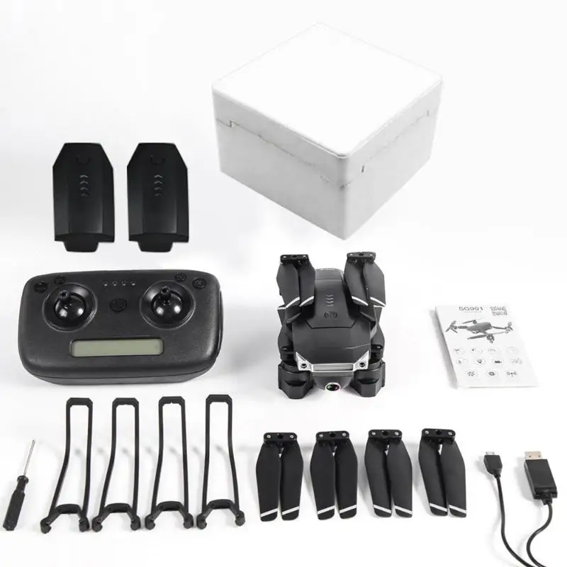 Дрон SG901 бесщеточный WiFi FPV 1080P камера RC Дрон HD в режиме реального времени видео контроль скорости Квадрокоптер складной Дрон подарок