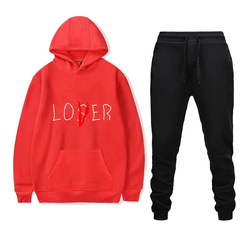 90% OFF S-4XL Men's Tracksuit 2 Piece Set Sweatsuit Jogging Hoodie Hooded Coat Jacket +Trousers Sweatpants Joggers Sports Sweat Suit Set