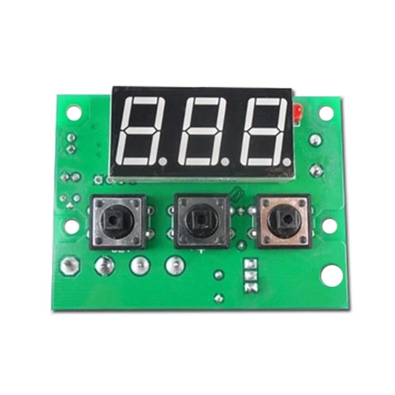 

XH-W1601 Digital Temperature Controller DC12V Temperature Controller High Precision PID Temperature Control Board