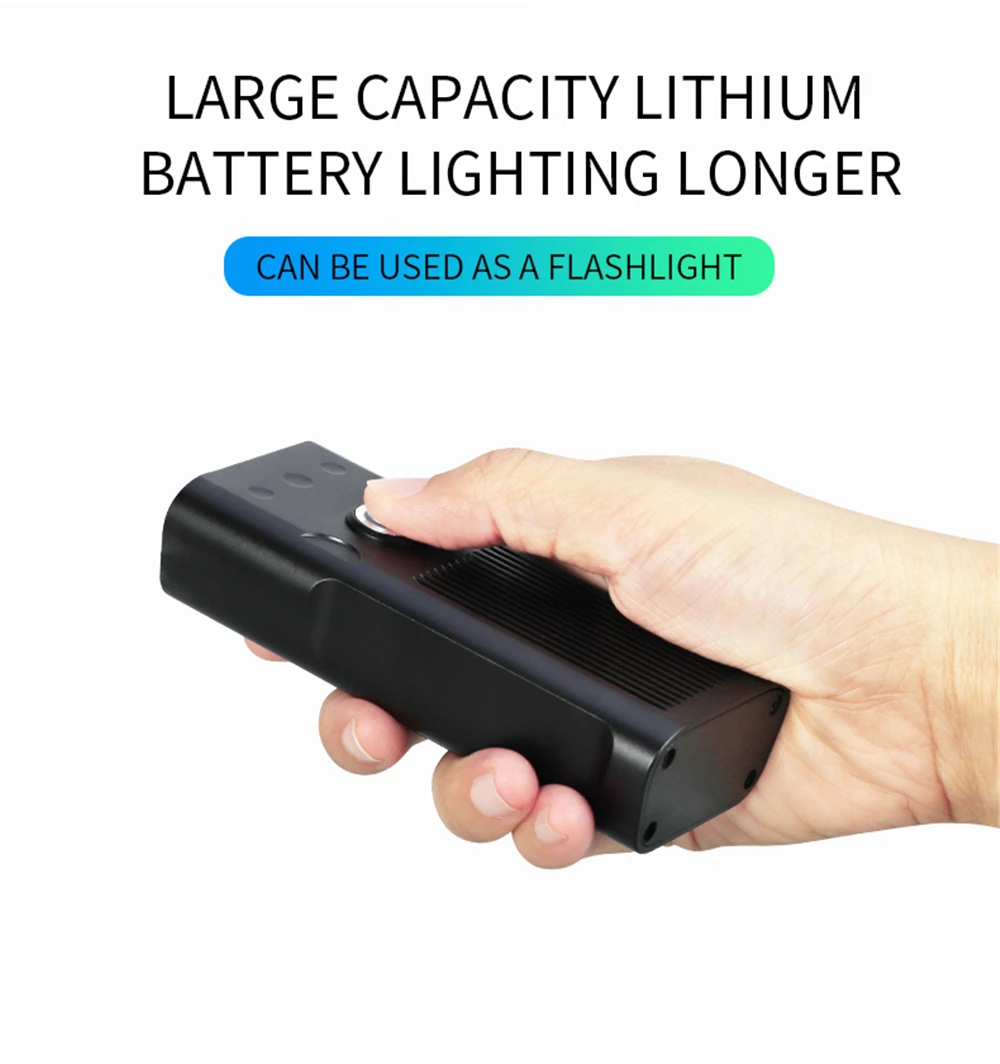 5200mAh MTB Front Light Bicycle Light 2 Holder Mount T6/L2 LED Flashlight  as Power Bank Bike with Taillight Gift Waterproof