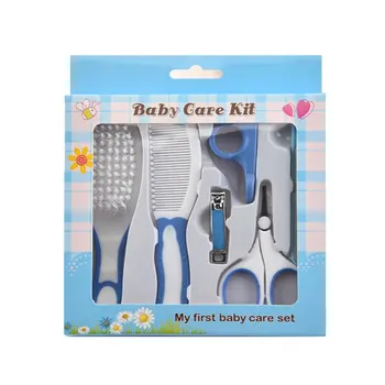 

Maternal and Infant Thermometer Medicine Feeder Nasal Care Set Baby Manicure Clamp Nail Clipper 6pcs