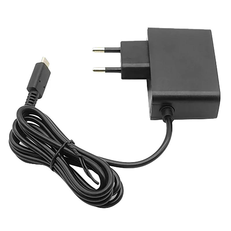 

Suitable for SWITCH Game Console Power Charger with Transformer Handle Fast Charge for SWITCH Charger(EU Plug)