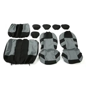 

Universal 9Pcs/Set Car Seat Covers Car-styling Washable 3D Air Mesh Fabric Protective Cushion Compound Automobiles Pads