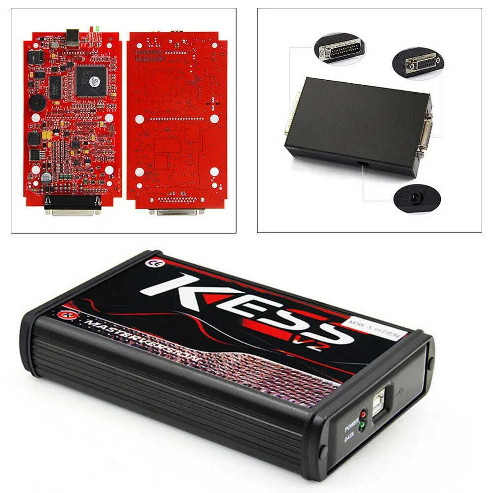 Chiptuning Kess v2 Rot Master v5.017 ECU Programmierer obd2 Unterstützung Autos Lkw Traktoren Bikes Chiptuning Kess v2 Rot Master v5.017 ECU Programmierer obd2 Unterstützung Autos Lkw Traktoren Bikes