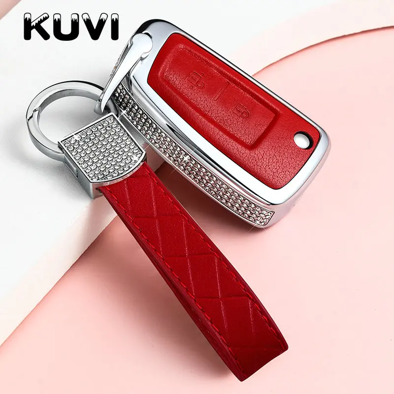 Alloy Leather Car Key Cover Case For Nissan Qashqai J11 X-trail Murano Maxima Tiida Altima Quest Juke Geniss Case Shell Styling - - Racext™️ - - Racext 21