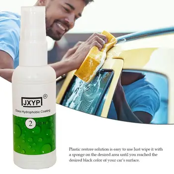 

50ml Car Glass Cleaner Hydrophobic Coating Agent Nano Anti-fog Rainproof Coat Agent Car Window Cleaning Liquid