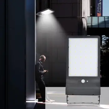 

42LED Solar Motion Sensor Wall Light Remote Control Outdoor Garden Street Lamp Energy Saving Environmental Protection