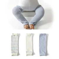 3 Pairs Baby Knee Pads baby Leggings Cotton Baby Leg Warmers Kids Knee Pads Beenwarmers Gilrs Boys Knee Warmers baby socks 1