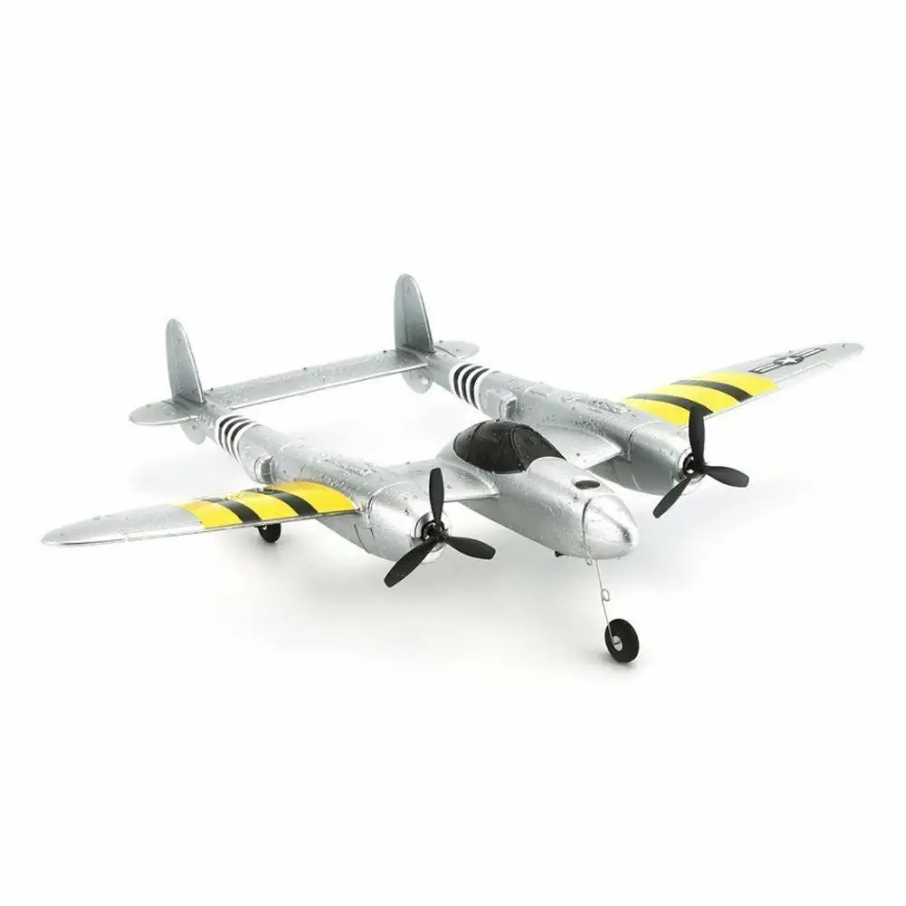 Высокое качество P38 Rc самолет 2,4 ГГц 2ch Rc летательный аппарат с фиксированным крылом открытый полет Rc игрушка пульт дистанционного управления самолет игрушка, Прямая поставка