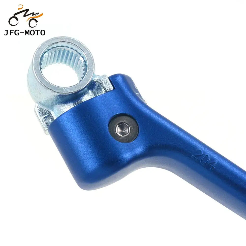 Motorcycle Aluminum Kickstart Kick Star Lever Starter Pedal For Yamaha YZ250 2002-2016 YZ250X YZ 250X 250 X 2016 Dirt Bike