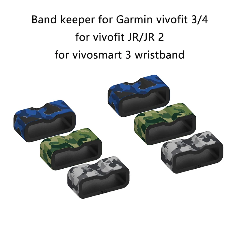 ECSEM силиконовая резиновая петля для Garmin vivofit 3/4/JR2/vivosmart 3 Смарт-часы Хранитель Сменное беззубное кольцо