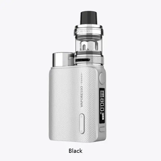 Vaporesso Swag 2 80 Вт TC комплект Swag 2 Коробка мод с NRG ПЭ бак 3,5 мл GT4 сеточная катушка электронная сигарета Vape комплект подходит для батареи 18650 - Цвет: silver swag kit