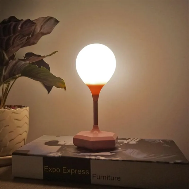 Water Drop Silicone LED Night Light Touch Bedroom Bedside Table Desk  Lamp Romantic Atmosphere Lamps USB Creative Gift Lighting