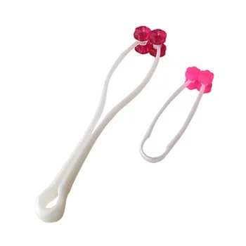 

2020 Plastic Cat Grooming Supplier Soft Face Feet Legs Manual Control Cat Massage Tool