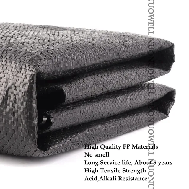 Testreszabhatja A Szélességet 0,5M 1,64 Láb Pp Uv -Bizonyítású Farm Üvegházhatású Kerti Fűszéli Ruhák Kertészeti Gound Burkolat Gyomnövényszövet - Image 2