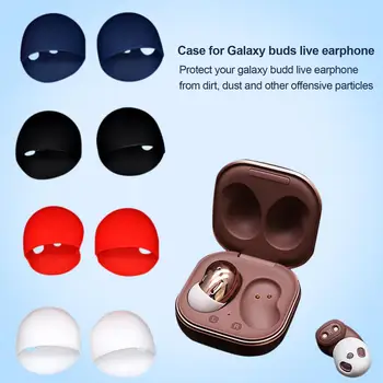 

Silicone Rubber Ear Pads For Samsung Galaxy Budds Live Wireless Earphone Protective Case Cover Earbuds Caps Accessories