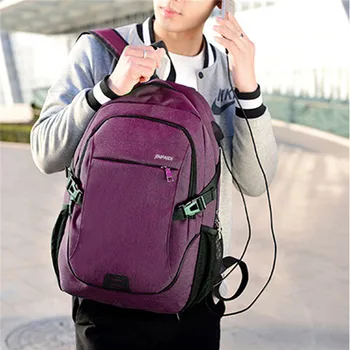 

Oeak Women Men Laptop Backpack Business Anti Theft Waterproof Travel USB Charging Schoolbag Large Capacity Fitness Packbag Hot