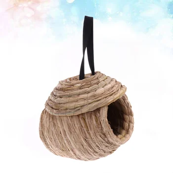 

1Pcs Nest Practical Warm Durable Handwoven Bird Nest for Bird Nest Parrot