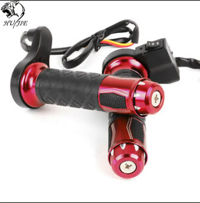 Lmodri мотоцикл Горячие ручки руля мотоцикла ATV Скутер Электрический с подогревом ручки 22 мм 7/" подогреватель ручек Алюминий 12 В