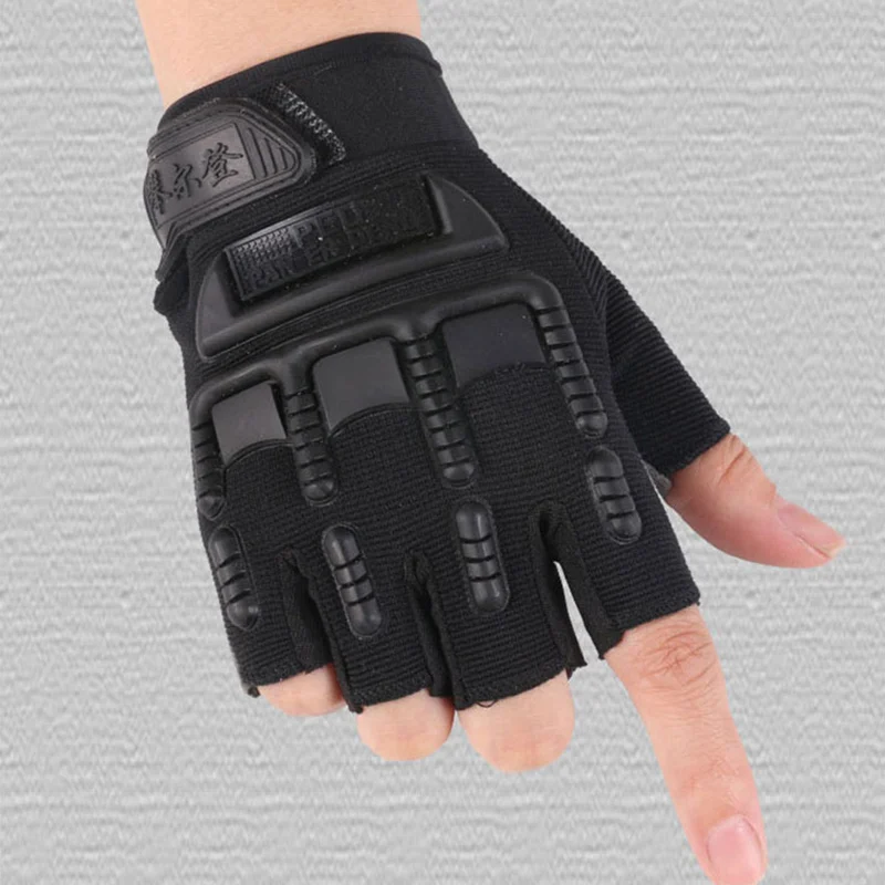 Children Tactical Half Finger Gloves Anti-Skid Gloves for Outdoor Sports High Quality