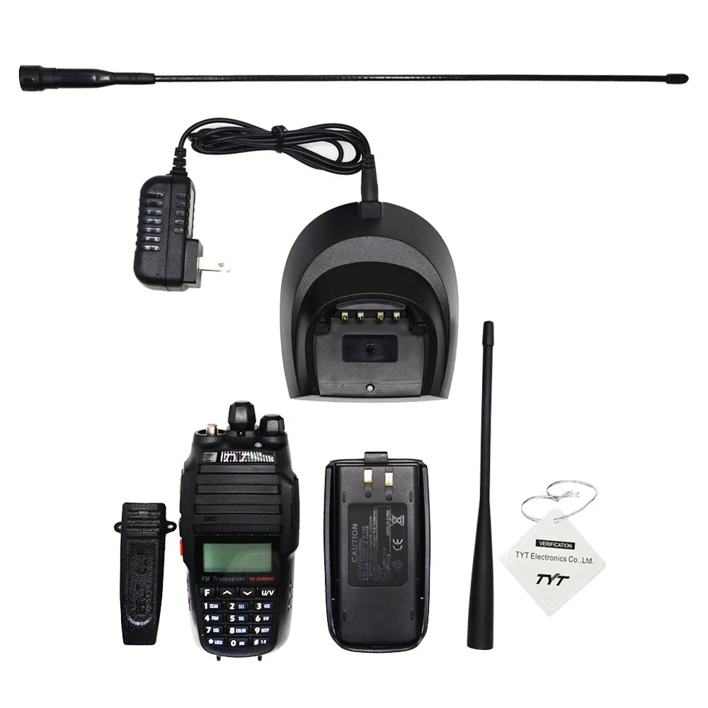 BAOFENG TYT TH-UV8000D 10 Вт 3600 мАч UHF VHF Двухдиапазонный портативный радиоприемопередатчик портативная рация 10 км функция перекрестного ретранслятора