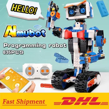 

Lepining Boost Creative Toolbox Robotics Kit App Controlled Building Blocks Bricks Model Interactive Robot Toy for Kids
