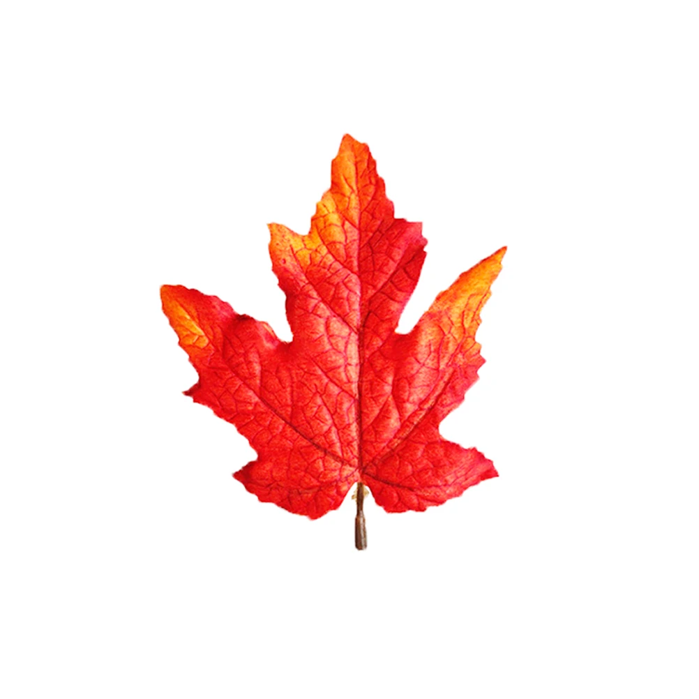 30 Pieces Leaves Creative Artificial Beautiful Halloween Autumn Party Supplies