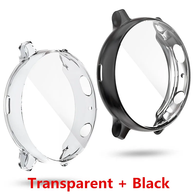 2-in-1 Screen Protector & Durable Case for Smartwatch - Full Coverage HD Protection