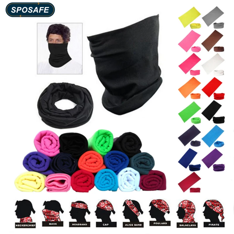 

Turban Magic Scarf Outdoor Sports Bicycle Riding Headband Bike Cycling Balaclava Neck Tube Warmer Bandanas Face Mask Men Women