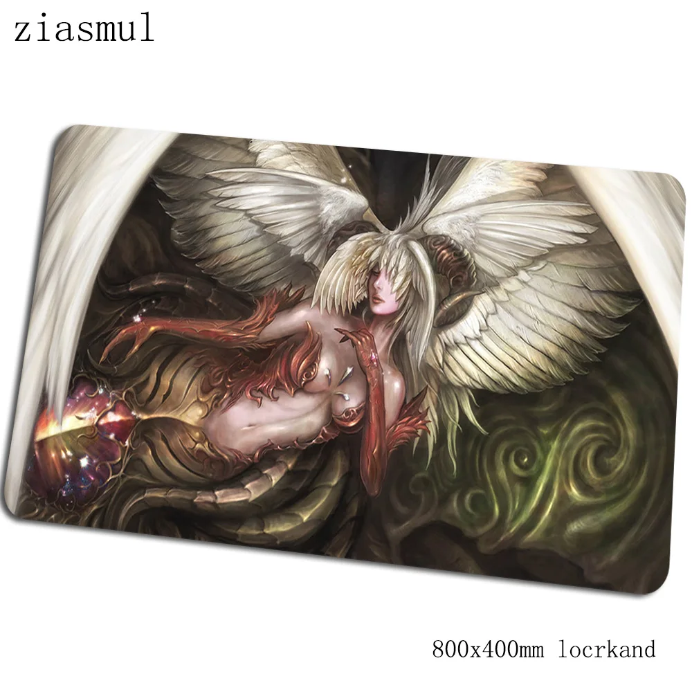 Lineage 2 коврики 800x400x3 мм esports игровой коврик для мыши большая клавиатура Коврик для мыши locrkand аксессуары для геймеров коврик для мыши - Цвет: Size 800x400x3mm