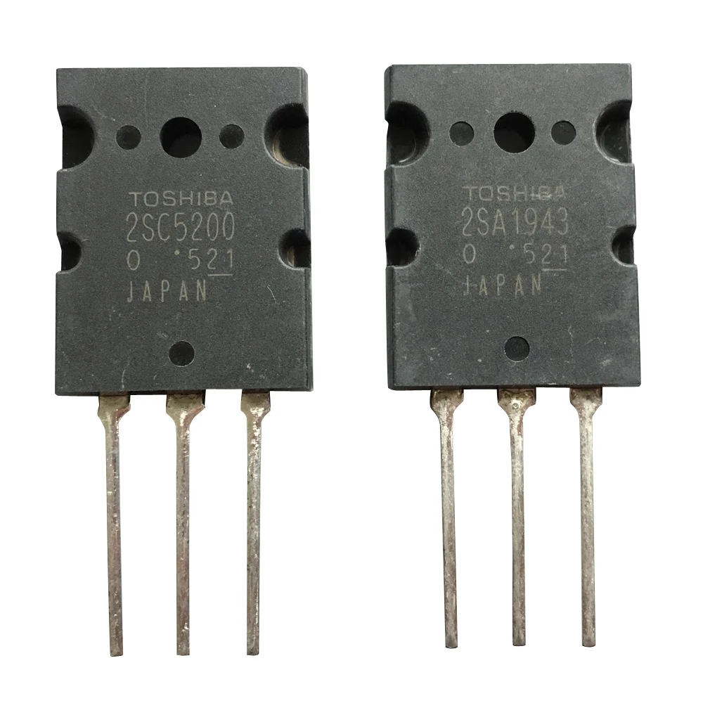 10 пар оригинала Toshiba 2SC5200 2SA1943/точное соответствие
