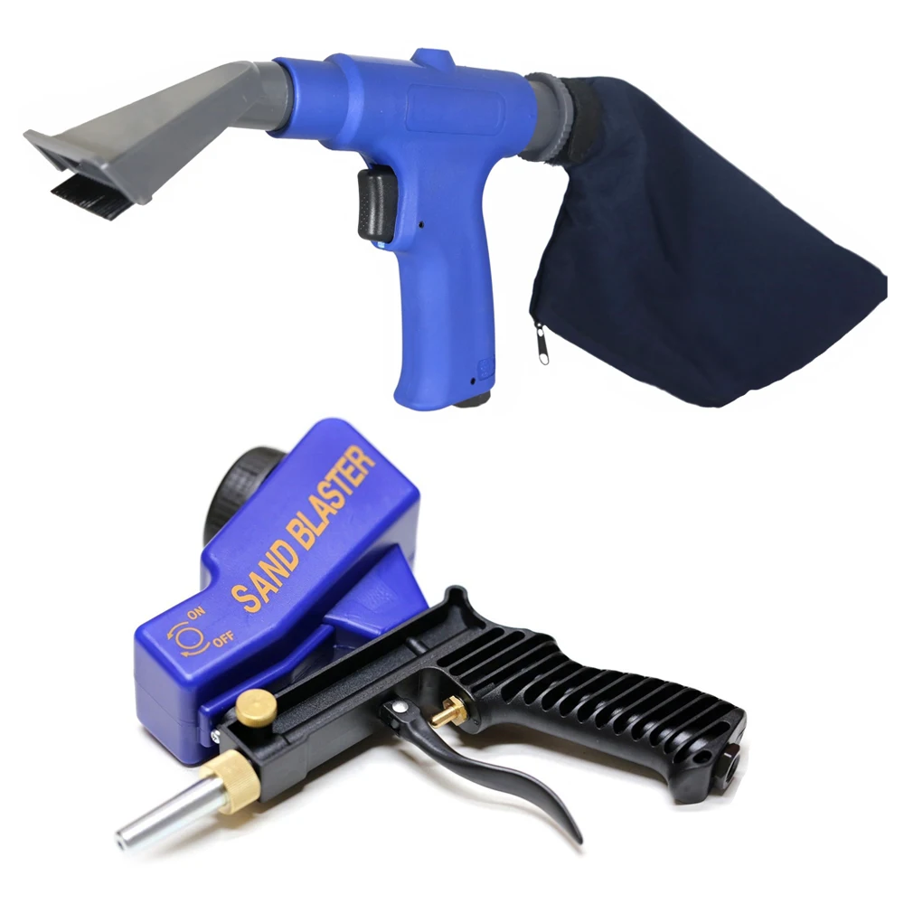 Air Vacuum Blower Gun Dual Function Pneumatic Gun Set Machine Cleaning Tool 1//4/"
