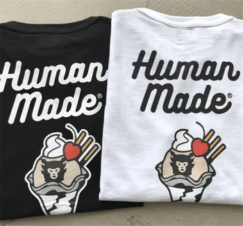 

Ice Cream Printing HUMAN MADE Tee Men Women Best quality Casual T-shirts Tops HUMAN MADE