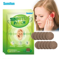 12/36/48Pcs Sumifun Tinnitus Patch Treat Deafness Protect Hearing Sticker Ears Tingle Pain Relief Health Care Medical Plaster