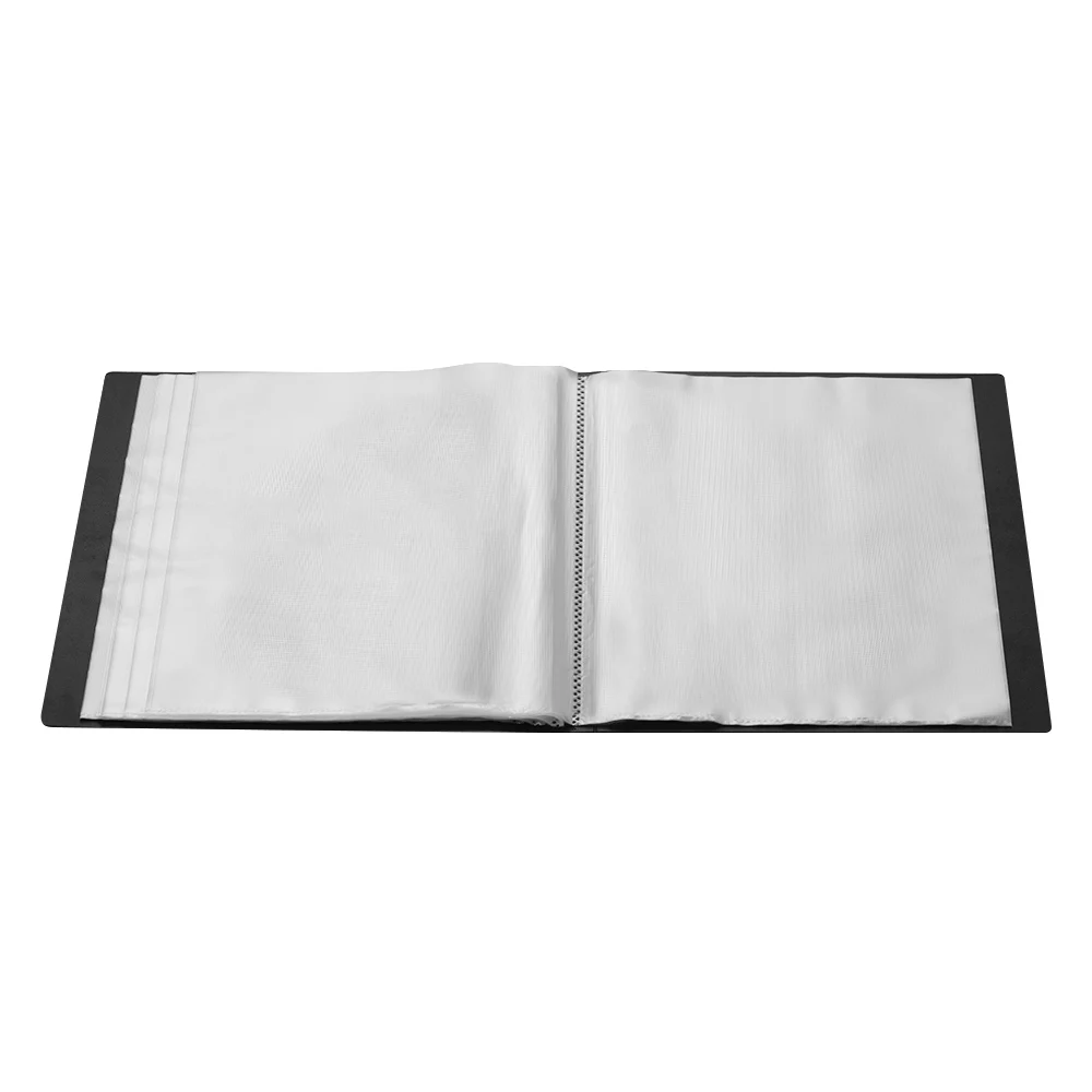 A4 Clear 100 карманы дисплей книга журнал для презентаций с прозрачной страницы лист протектор файл Документ Папка Органайзер