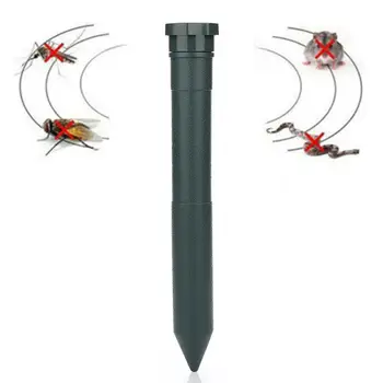 

Insecticide Blue Electronic Repeller Mice Snake Ultrasonic Electron Control Ultrasonic Deworming Pest Repeller Ground Plug